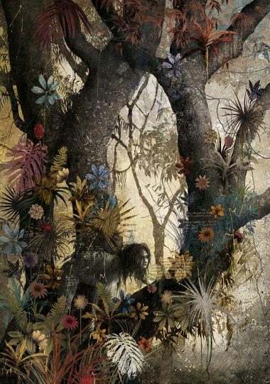 Work from the Jungle Book by Mexican artist Gabriel Pacheco