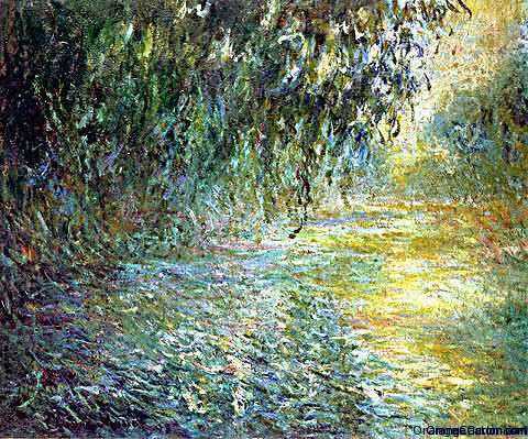 ‘Morning On The Seine In The Rain’ by Claude Monet